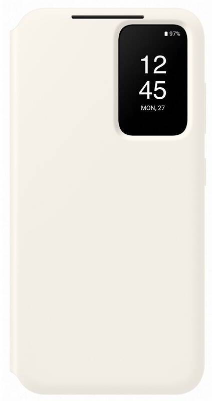 Flipové pouzdro SmartView na mobil Samsung Galaxy S23 (EF-ZS911CUEGWW) / krémová Varianta: ivi1