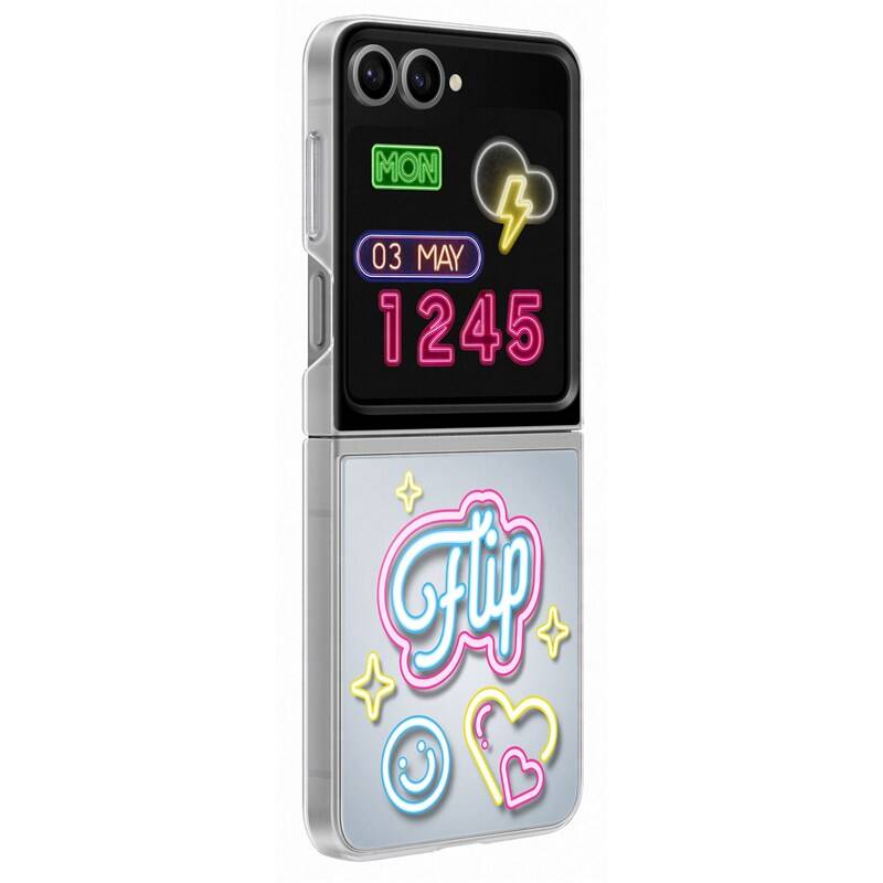 Kryt FlipSuit na mobil Samsung Galaxy Z Flip6 (EF-ZF741CTEGWW) / transparentní Varianta: ivi1