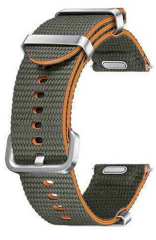 Sportovní řemínek Samsung Athleisure (ET-SOL30SKEGEU) / vel. S/M / textil / zelená Varianta: ivi3