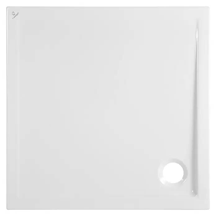 Sprchová vanička Camargue St. Moritz / 90 x 90 cm / sanitární akrylát / bílá Varianta: ivi1