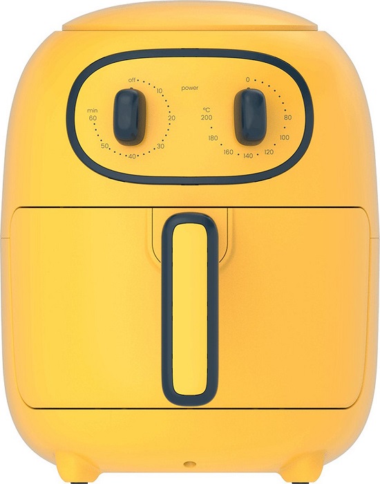 Horkovzdušná fritéza Comfee MF-TN30B2 / 1300 W / 3 l / žlutá Varianta: ivi5