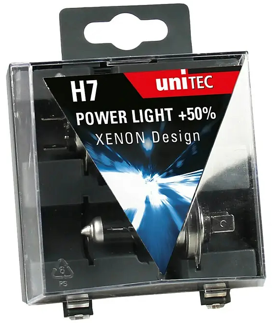 Halogenová žárovka UniTEC H7 / 55 W Varianta: ivi1