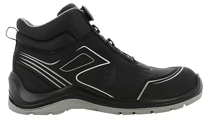 Bezpečnostní obuv Safety Jogger Flow S3 MID TSL / vel. 38 / černá Varianta: ivi1