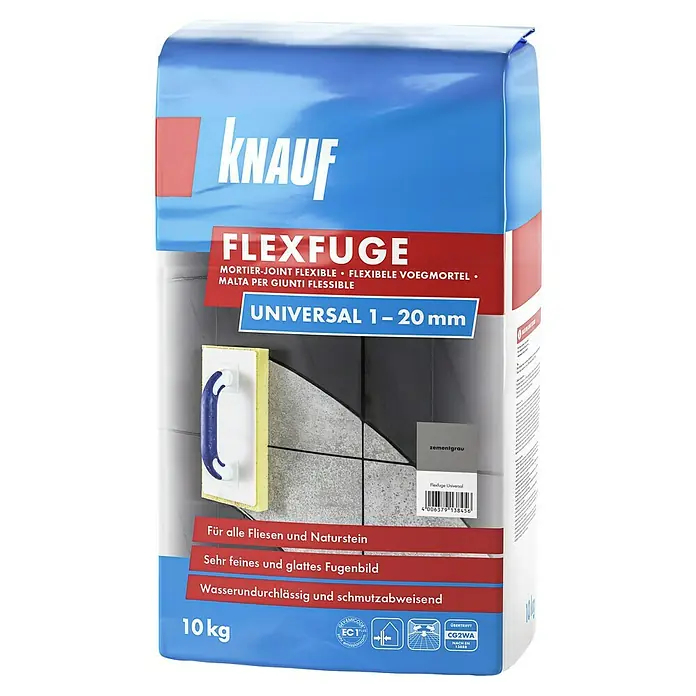 Flexibilní spárovací hmota Knauf Flexfuge Universal / 10 kg / cementově šedá Varianta: ivi1