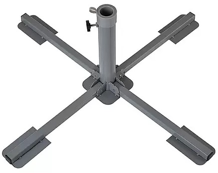 Stojan na slunečník Sunfun / ocel / šedá Varianta: ivi1