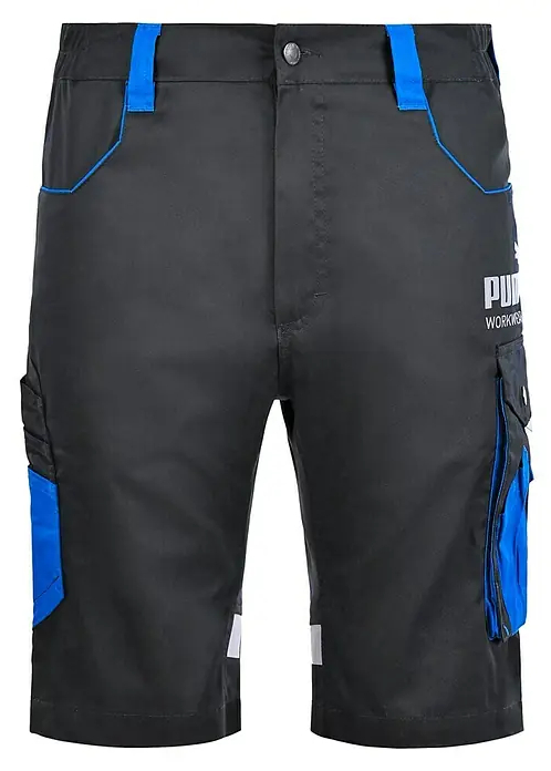 Pracovní šortky Puma / vel. 48 / černá/modrá Varianta: ivi1