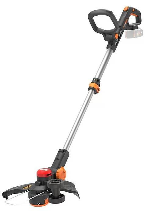 Aku sekačka na trávu Worx WG173E.9 / 3 v 1 / BEZ AKUMULÁTORU A NABÍJEČKY / 20 V / 8000 ot./min. / černá/oranžová Varianta: ivi2