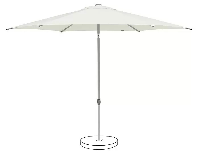 Slunečník Suncomfort Pop Up / Ø 300 cm / pískově bílá Varianta: ivi1