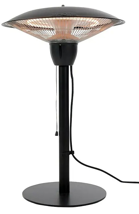 Halogenový ohřívač Sunred Barcelona / 1500 W / černá Varianta: ivi1