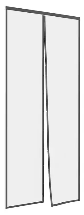 Easy Life Síť proti hmyzu Easylife / 100 cm x 220 cm / magnetické zapínání / antracit Varianta: ivi2