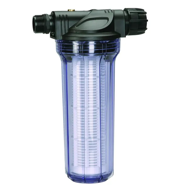 Předfiltr pro čerpadla Gardena 1730-20 / do 6000 l/h / G1" / černá/transparentní Varianta: ivi1