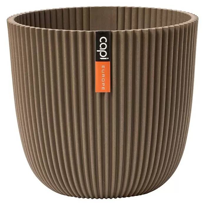 Květináč Capi Europe / 16,5 x 15 cm / 2,2 l / plast / taupe Varianta: ivi1