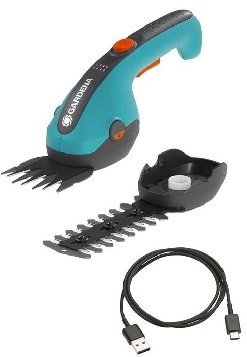 Aku nůžky na trávu Gardena ClassicCut Li 9885-20 / modrá Varianta: ivi1