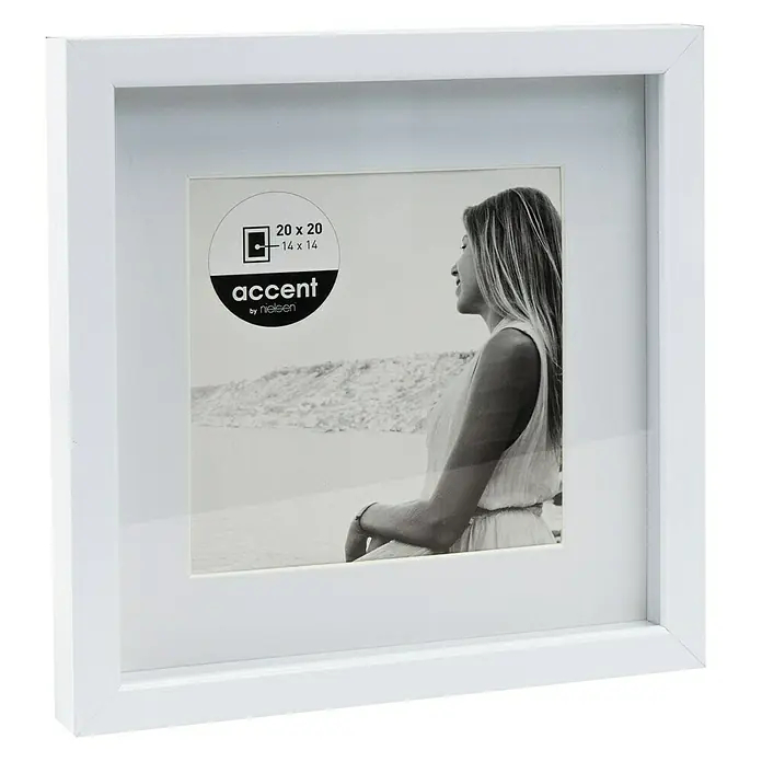 Fotorámeček Accent by Nielsen Aura / 20 x 20 cm / bílá Varianta: ivi1