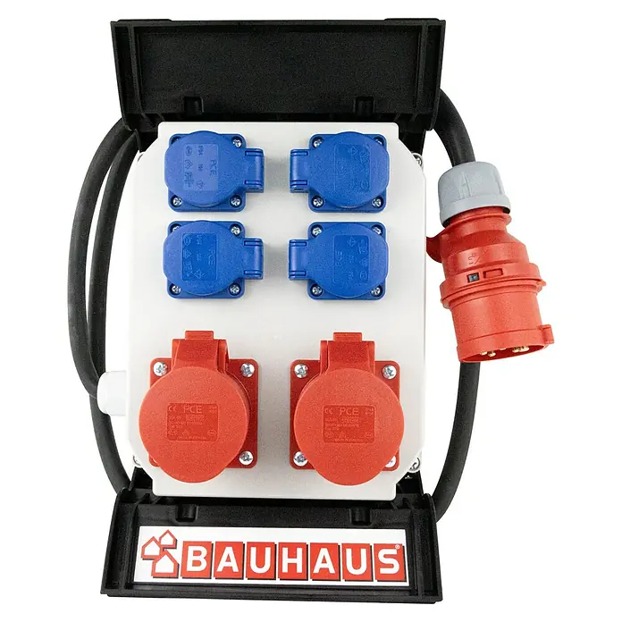 Bauhaus Elektrický rozbočovač / 400 V / 6400 W / bílá Varianta: ivi1