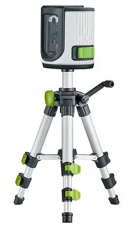 Křížový laser Laserliner EasyCross-Laser Work Set / 40 m / stříbrná/černá Varianta: ivi2