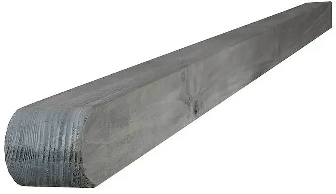 German Plotový sloupek / 9 x 190 cm / borovice/smrk / šedá Varianta: ivi4