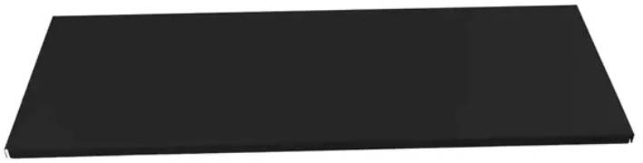 Regálová police Regalux / 30 x 80 cm / nosnost 30 kg / 2 ks / černá Varianta: ivi1