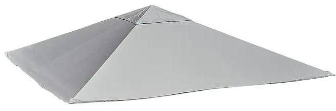 Střecha pro pavilon Sunfun Pavilion Menorca / 3,5 x 3,5 m / 260 g/m² / polyakryl / šedá Varianta: ivi1