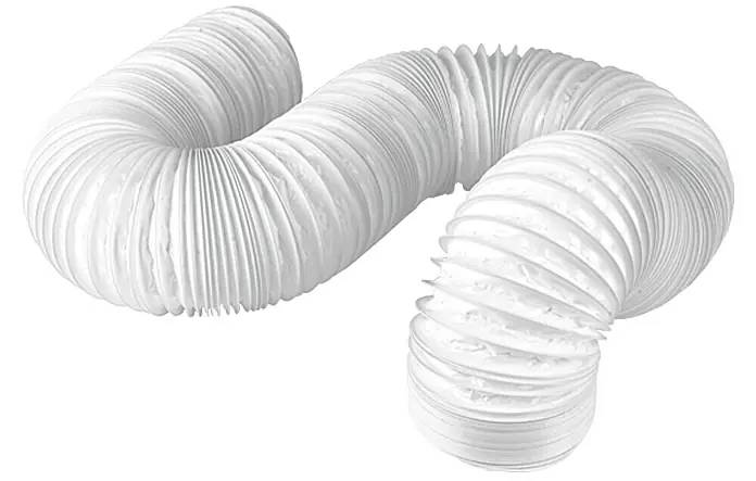 PVC hadice Air-Circle / 100 mm x 6 m / 300 m³/hod. / 70 °C / bílá Varianta: ivi1