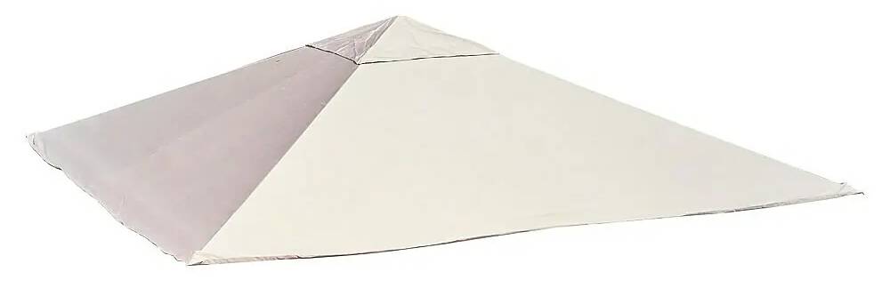 Střecha pro pavilon Sunfun Pavilion Menorca / 3,5 x 3,5 m / polyakryl / 260 g/m² / béžová Varianta: ivi2