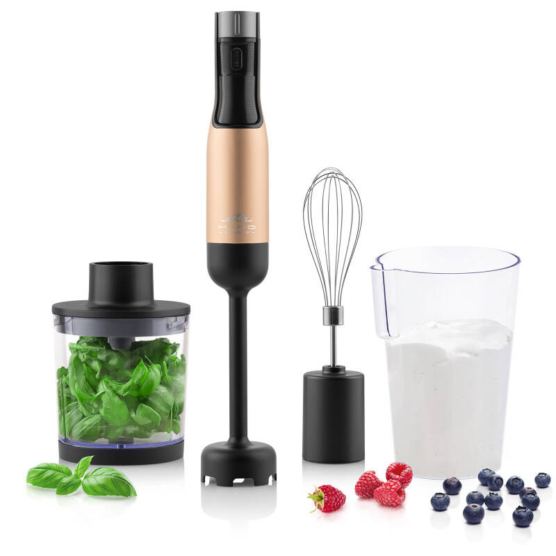 Ponorný mixér ETA Mano 3219 90020 / příkon 1 000 W / 9 rychlostí / černá/zlatá Varianta: ivi1