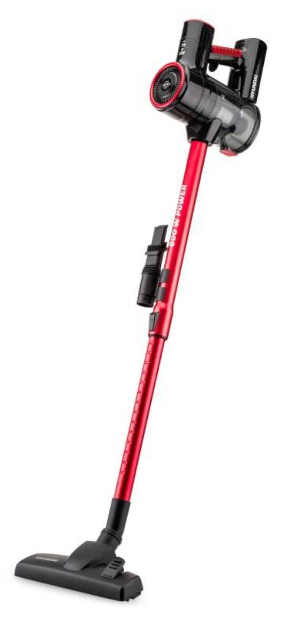 Tyčový vysavač Hyundai VC609 2v1 / 0,68 l / 78 dB / červená/černá Varianta: ivi1