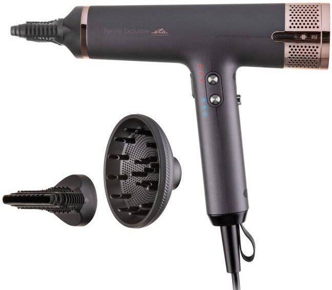 Fén ETA Fenité Exclusive 9318 90000 / 1600 W / šedá Varianta: ivi1