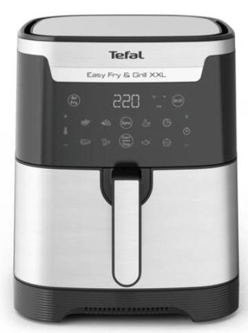 Horkovzdušná fritéza Tefal Easy Fry & Gril XXL EY801D15 / 8 programů / 1830 W / 6,5 l/2 kg / černá Varianta: ivi1