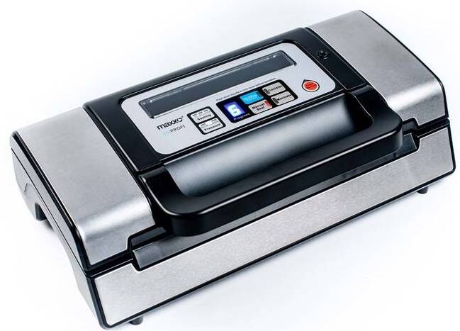Svářečka fólií Maxxo VM Profi / 20 l/min. / 130 W / 900 mbar / černá/nerez Varianta: ivi8
