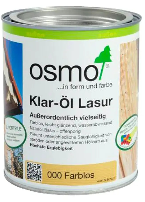Lazura na dřevo Osmo / 750 ml / bezbarvá Varianta: ivi1