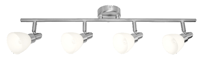 Stropní LED svítidlo Ledvance LED Spot G9 / 4 × 1,9 W / 2700 K / stříbrná Varianta: ivi1