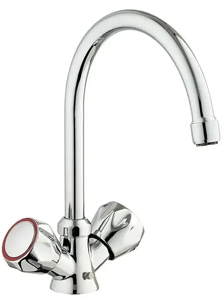 Dřezová baterie Mixomat Sepia / 253 mm / kohoutková / chrom Varianta: ivi1