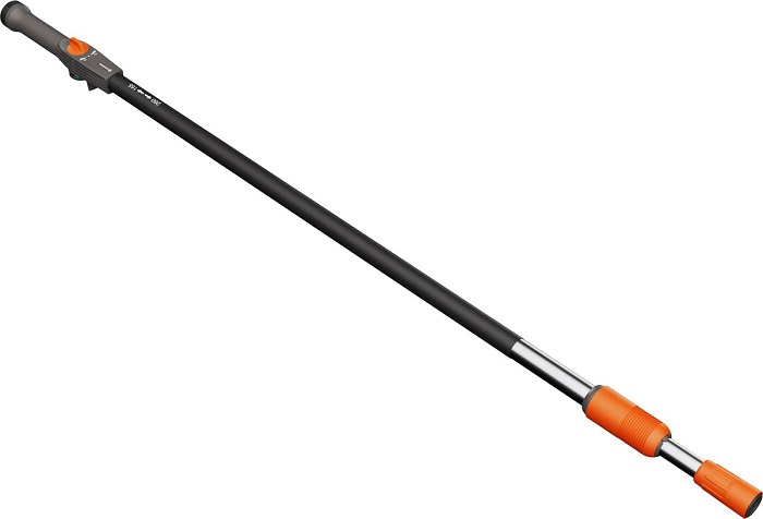 Teleskopická násada Gardena Cleansystem M-XL 18804-20 / 155-260 cm / hliník / černá/stříbrná Varianta: ivi1