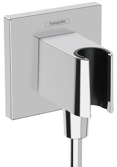 Sprchové kolínko s držákem Hansgrohe FixFit E / chrom Varianta: ivi1