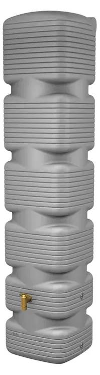 Sud na dešťovou vodu 4rain Quadro / 270 l / plast / šedá Varianta: ivi1