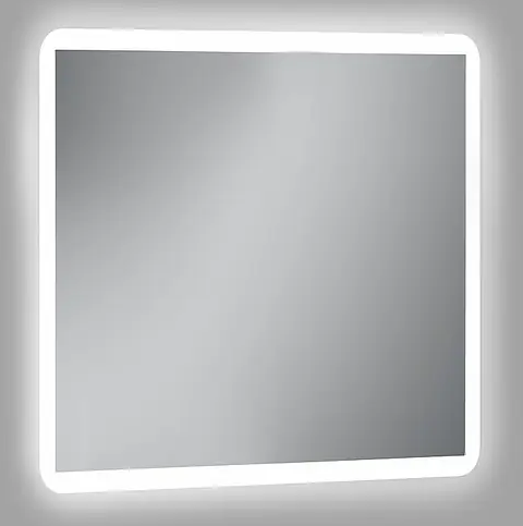 Zrcadlo s osvětlením Camargue Astro / LED / 80 x 70 cm / neutrální bílá Varianta: ivi1
