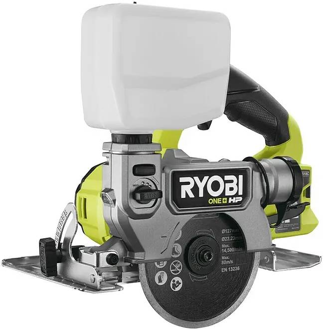 Aku řezačka dlaždic Ryobi RTS18C-0 / BEZ AKUMULÁTORU A NABÍJEČKY / 18 V / 10800 ot./min. / zelená/černá Varianta: ivi1