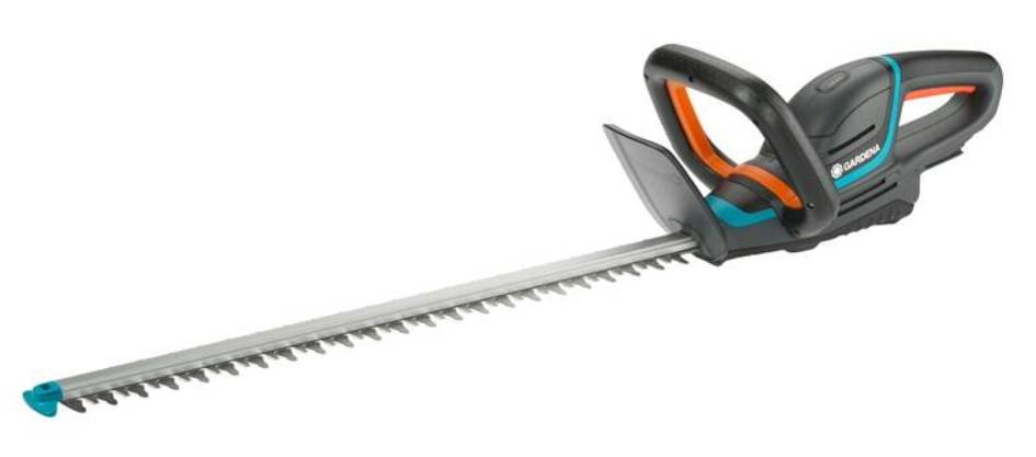 Aku nůžky na živý plot Gardena ComfortCut 60/18V P4A 14731-55 / BEZ AKUMULÁTORU A NABÍJEČKY / délka lišty 60 cm / LED / šedá/tyrkysová Varianta: ivi1