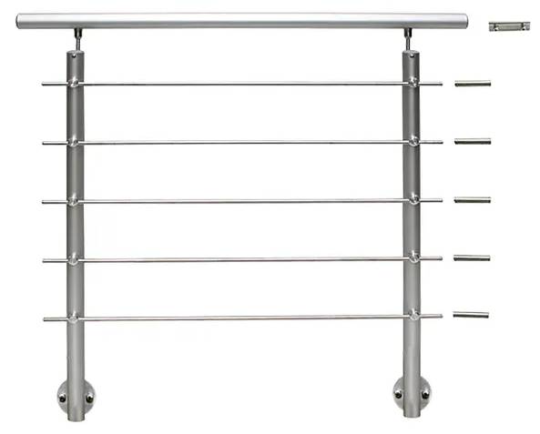 Set zábradlí Treba Frewa EG1 / 150 cm / Ø 4,2 cm / nerezová ocel / stříbrná Varianta: ivi7