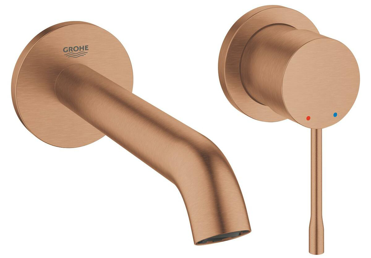 Umyvadlová dvouotvorová baterie Grohe Essence M 19408DL1 / podomítková / páková / měď Varianta: ivi1
