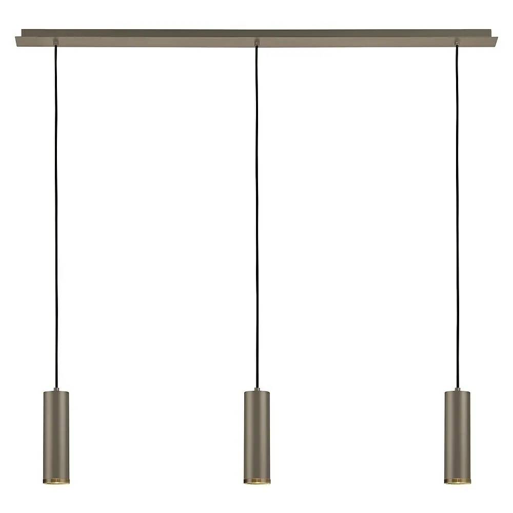 Závěsné tříbodové svítidlo Hell Polo / 35 W / GU10 / plast/ocel / taupe Varianta: ivi1