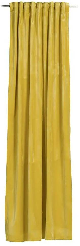 German Závěs Magnum / 135 x 245 cm / 100% polyester / hořčicová Varianta: ivi1