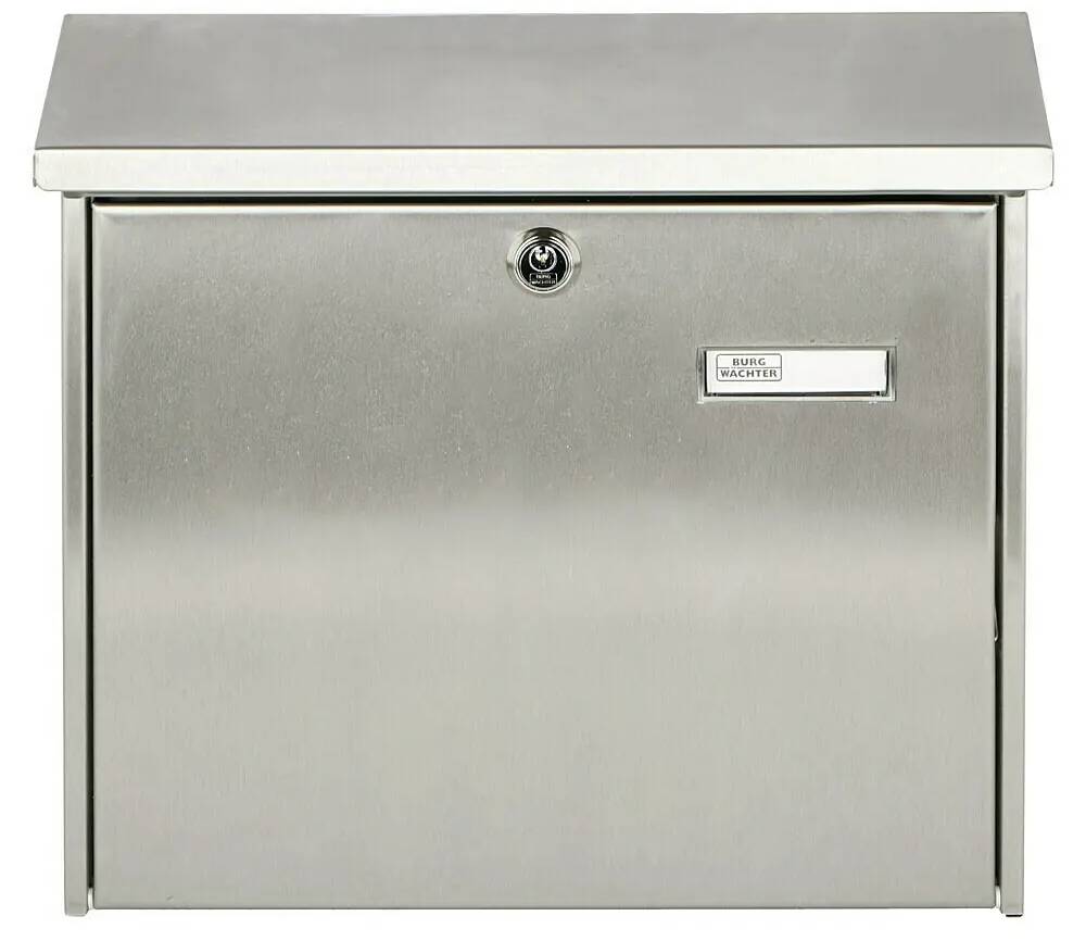 Burg-Wächter Poštovní schránka Burg Wächter Comfort 3913 / 38 x 14,8 x 34 cm / cylindrický zámek / nerezová ocel / stříbrná Varianta: ivi1