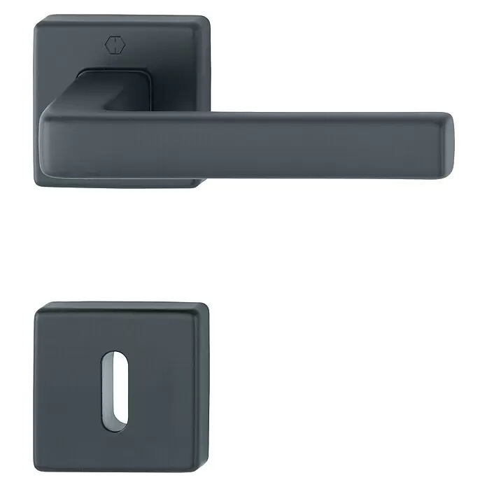 Dveřní kování Hoppe Dublin / tloušťka dveří 37 - 42 mm / černá Varianta: ivi10