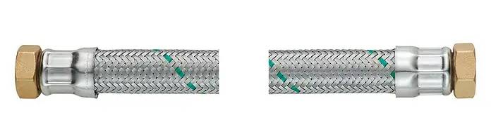 German Flexibilní vyztužená hadice / 1" / 50 cm Varianta: ivi2