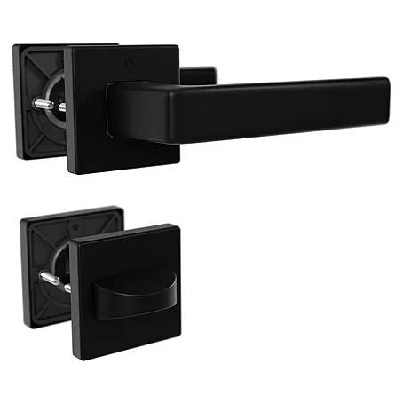 Dveřní kování Hoppe Dublin / 37-42 mm / černá Varianta: ivi1