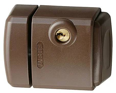 Přídavný okenní zámek Abus FTS 3003 / hloubka drážky 0-29 mm bezklíčové zamykání / hnědá Varianta: ivi1