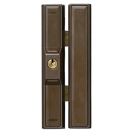 Přídavný okenní zámek Abus FTS 88 / hloubka drážky 0-30 mm / univerzální / hnědá Varianta: ivi1