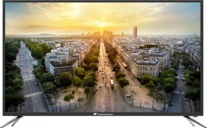 Televize Continental Edison CELED500219B6 / LED / 3840 x 2180 px / 50" (127 cm) / 4K Ultra HD / černá Varianta: ivi6